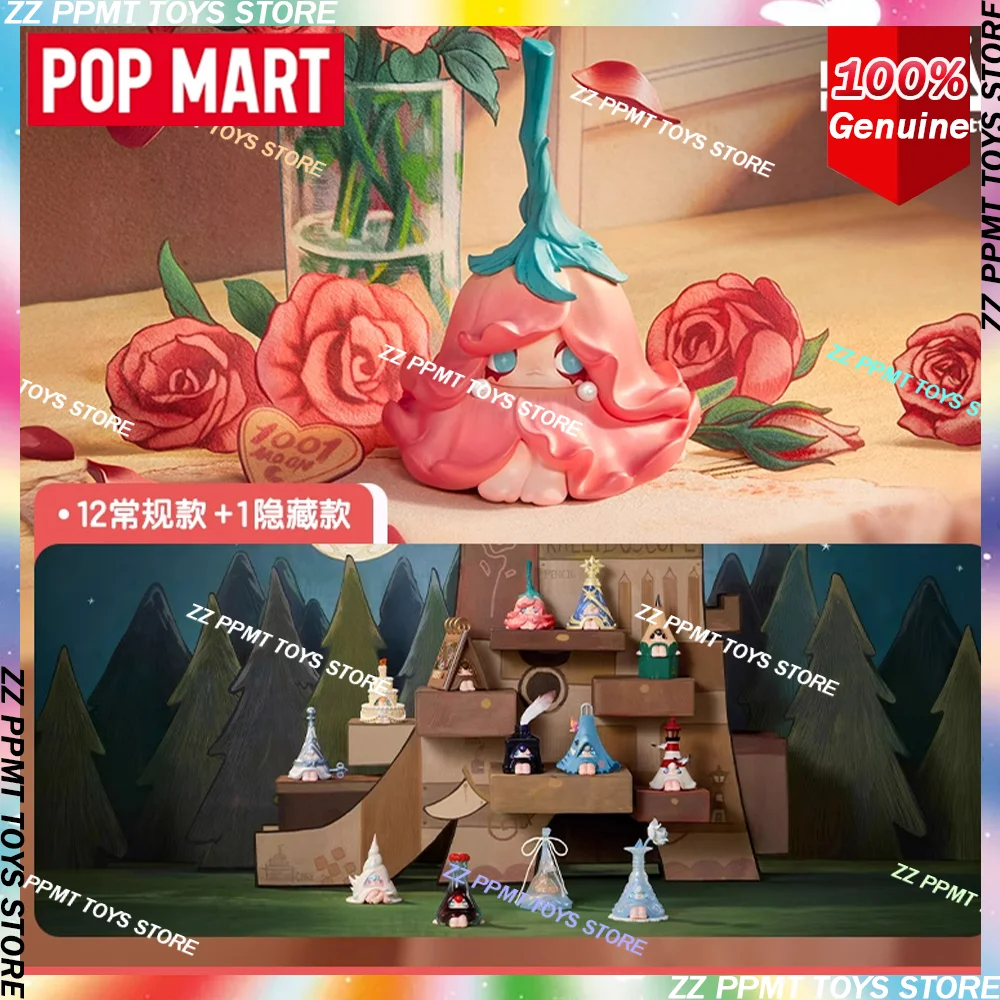 

Новый POPMART 1001MOONS, серия «Где слона-слайд», оригинальная слепая коробка, игрушки, загадочная коробка, экшн-фигурка аниме, орнамент, подарки