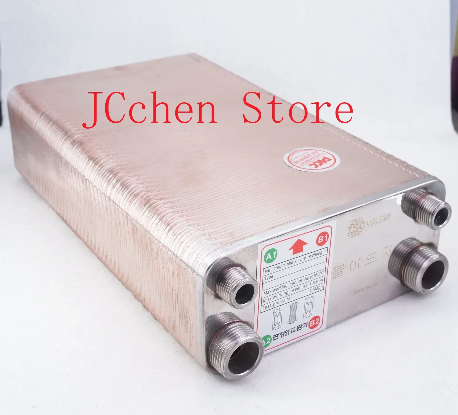 120 لوحة 25KW مبادل حراري نبتة البيرة مبرد مبرد SUS 304 الفولاذ المقاوم للصدأ لتبريد البيرة