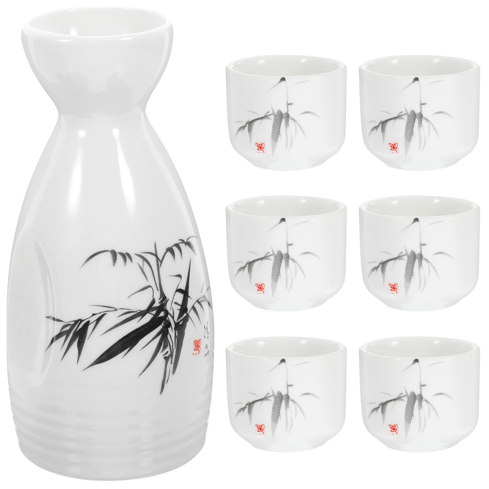 

Traditional Sake Pot Ceramic Sake Cup Sake Kettle Rice Wine Pot Rice Wine Cup Sake Cup and Pot Japanese Sake Cup