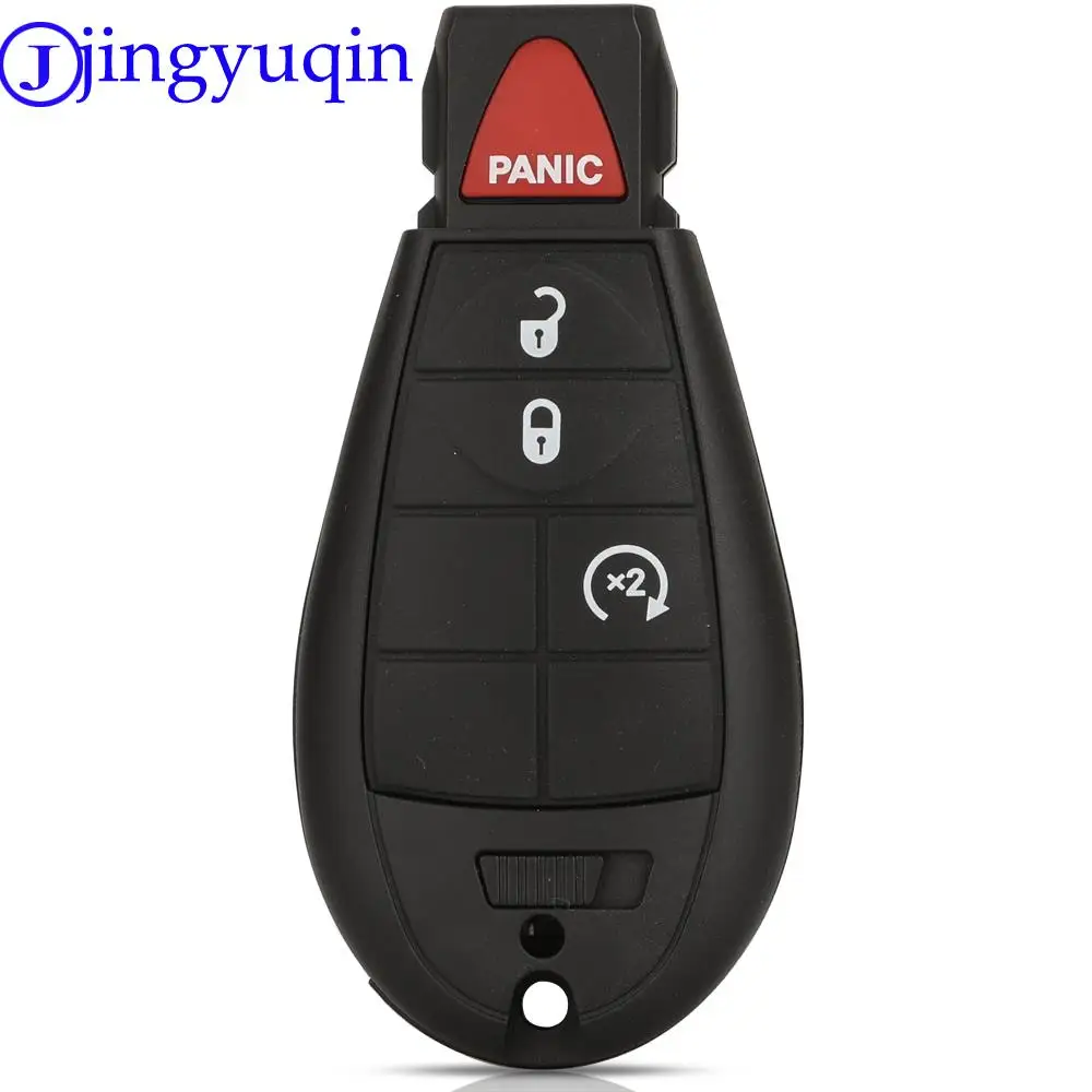 jingyuqin Smart Remote Key Fob GQ4-53T 433Mhz 4A/PCF7961M For Chrysler Ram Jeep Grand Cherokee Chip
