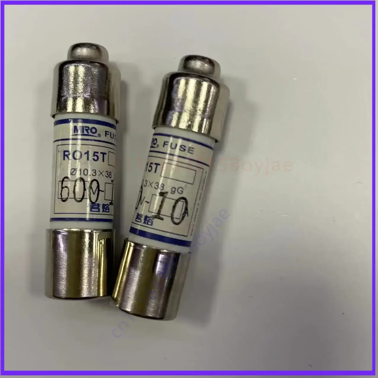 Ceramic Fuse for MRO RO15T R015T aM 10.3x38 600V 10A gG  20pcs
