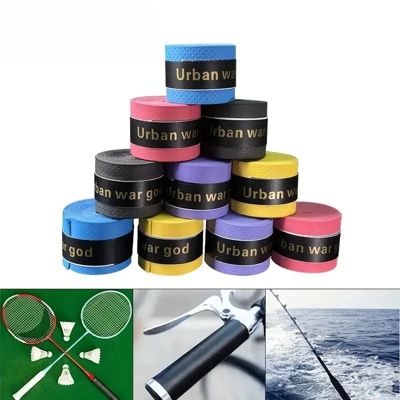 

Universal Sweatbands Overgrip Anti-slip Tennis Padel Shock Absorption Badminton Grips Slingshot Tennis Racket Wrap Grip