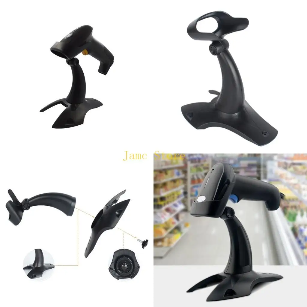 

LX0B Scanning Holder for Barcode Scanner Adjustable Handheld Bar Scanner Stand