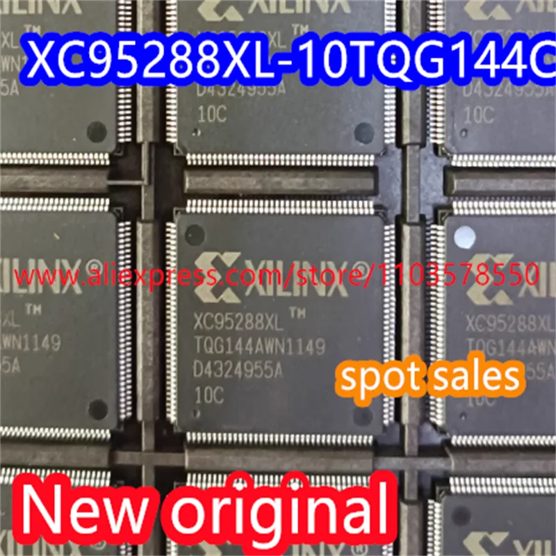 5PCS  XC95288XL Programmable Logic Controller XC95288XL-10TQG144C XC95288XL-10TQ144C SMT TQP144 XC95288XL-10TQG144I New Original