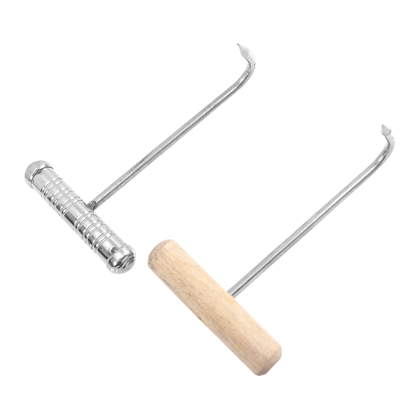 

T Shaped Handle Meat Bone Hooks Safe Design Hanging Grilling Beef BBQ Butchering Meat Shop Restaurant Kitchen Storage