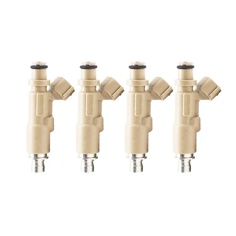 4pcs 23250-75090 23209-79145 Fuel Injector Nozzle Injection For Toyota Land Coaster Cruiser Prado 3RZFE 23209-75090 2325075090