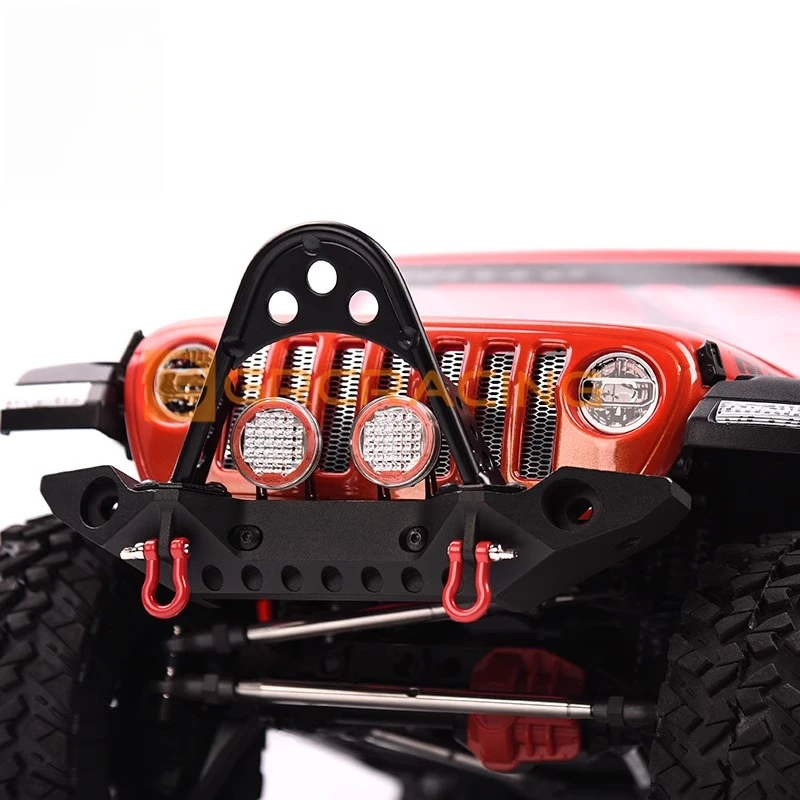 Simulation Pro High Light LED 22mm Okrągły reflektor słomkowy do samochodów gąsienicowych 1/10 RC Traxxas TRX4 AXIAL SCX10 Parts