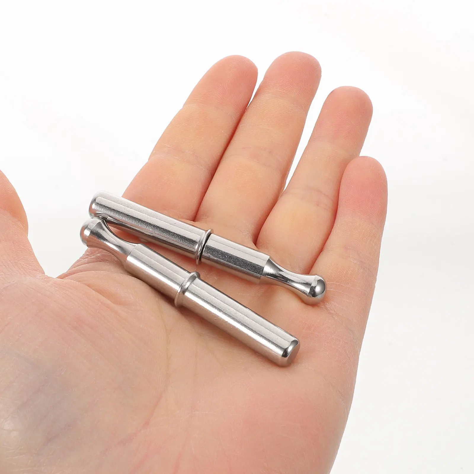 

2 шт. сменные ручки для корзинчатого фильтра для кухонной раковины из нержавеющей стали с резьбой, универсальные, для отверстий 8 мм