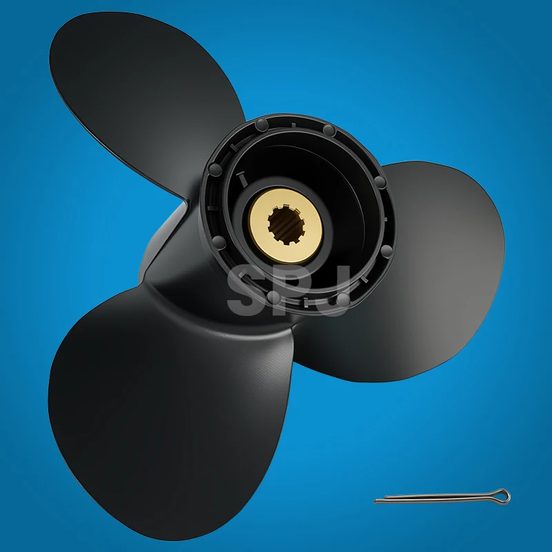 

Гребной винт для лодочного мотора 9 1/4x8, алюминиевый, 3 лопасти, 10 зубьев, подходит для Suzuki 8, 9.9, 15, 20 л.с., серии DF DT, запчасти для лодочных двигателей