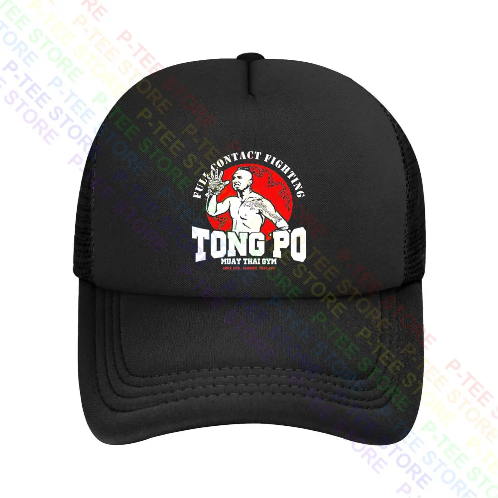 Tong Po Muay Thai Fighter Villain Kickboxer Van Damm Baseball Cap Snapback Caps Knitted Bucket Hat