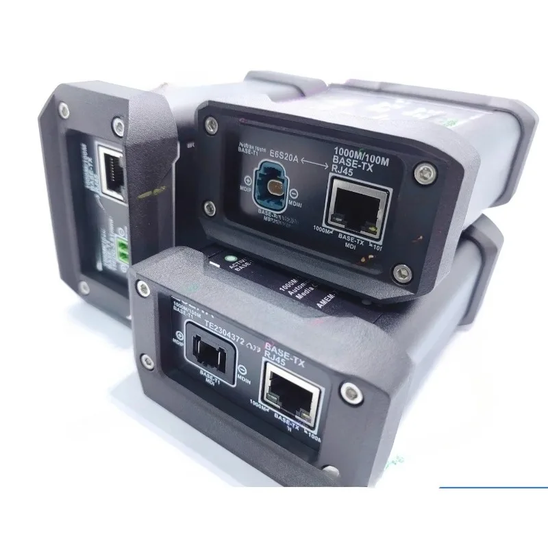 Гигабитный автомобильный Ethernet-конвертер, автомобильный преобразователь 1000BASE-T1 в BASE-TX Ethernet RJ45