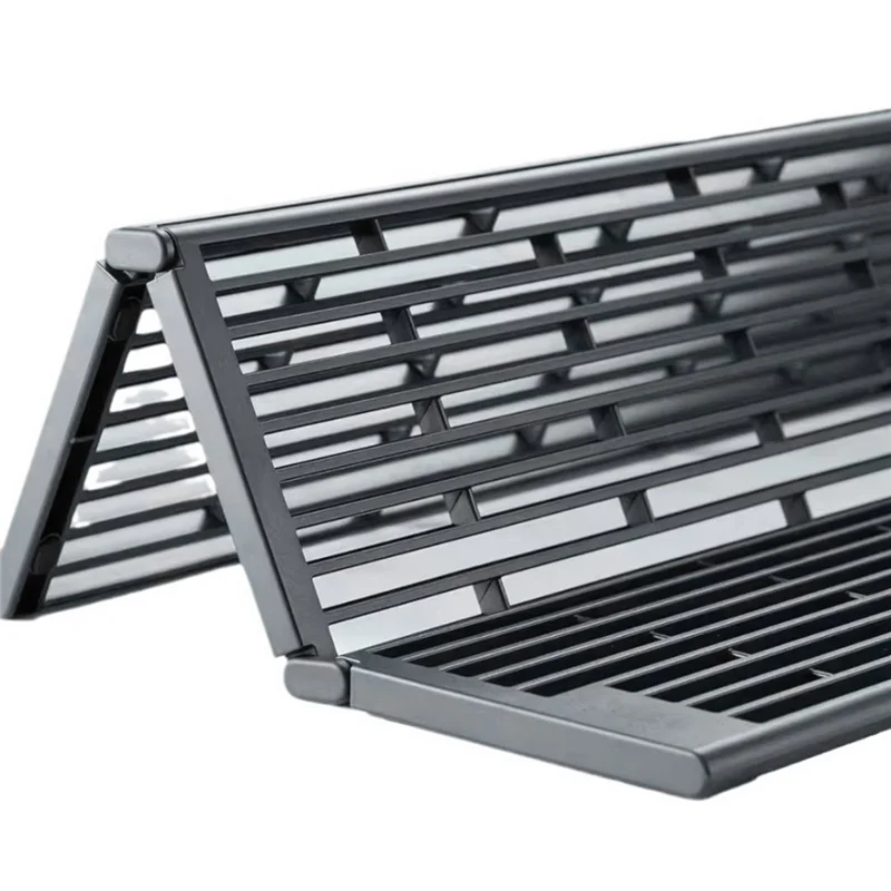 AAAN-للأطباق أواني تجفيف حوض المطبخ القابل للطي تصميم مقاوم للرذاذ قطعة واحدة مثالية للحانات المطابخ المنزلية