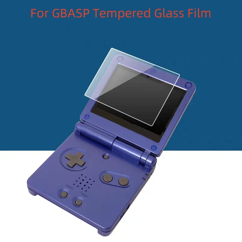 For Gameboy GBA Screen Protector HD Temper Film GBC GBP GBASP 9H Tempered Glass Screeen Protectors Films Accessories