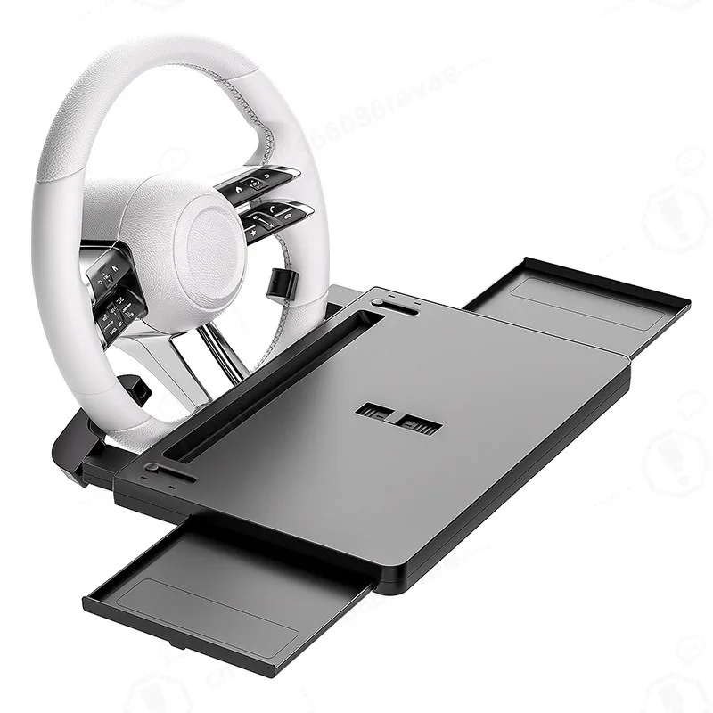 Car Steering Wheel Desk Mount Car Vehicle Table Board Auto Laptop Holder Dining Eating Desk Car Interior Accessories