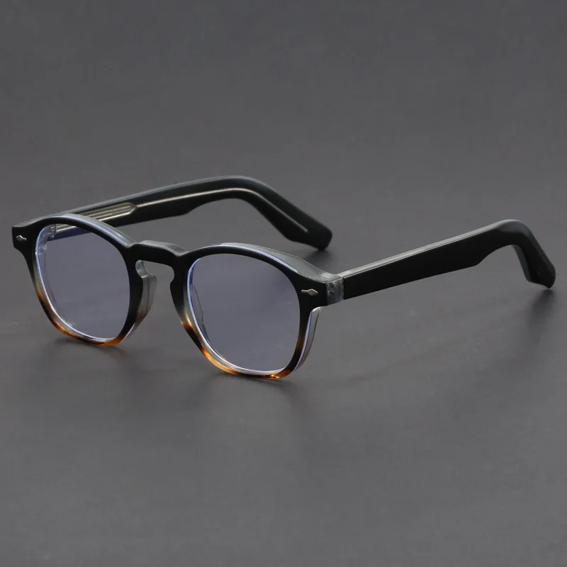 خمر مكافحة الضوء الأزرق نظارات للقراءة الرجال النساء الفاخرة العلامة التجارية تصميم TR90 نظارات وهمية في الاتجاه مخصص وصفة طبية النظارات #3