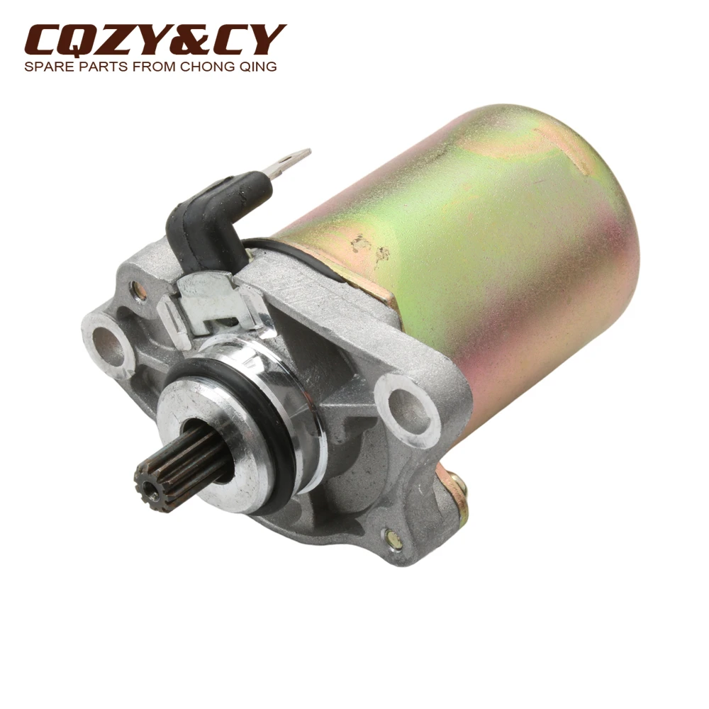 Scooter 11 Teeth Electric Starter Motor For Derbi 50 Atlantis Boulevard Gp1 Open Race Eu2 50cc 82530R 2-Stroke