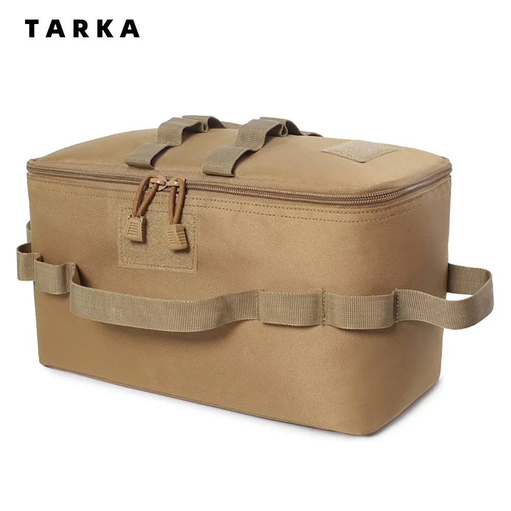 TARKA  Camping Storage Bag Picnic Tableware Storage Bags Wild Outdoor Tools Tool Bag Camping Equipment