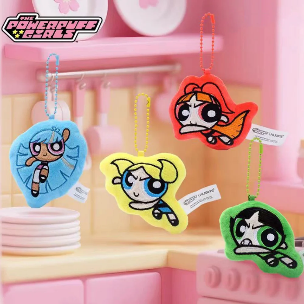 

Подлинная плюшевая кукла Powerpuff Girl, сумка-сюрприз, каваи, цветение, пузыри, чашка, мультяшные магнитные куклы, игрушки, подарок для девочек