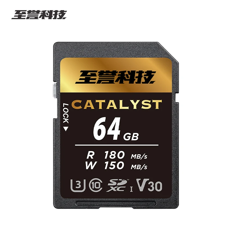 Original Exascend SD Card Catalyst 64GB 128GB 256GB Memory High Speed 180MB/S Video Card V30 SDXC Flash SD Vedio Card for Camera