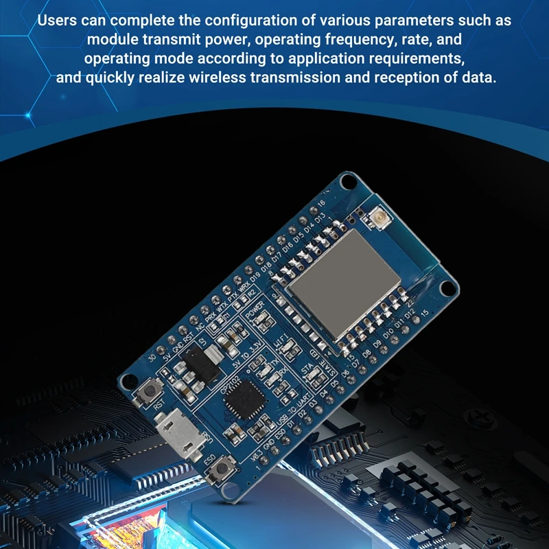 RF Module Lora Module L09 Wireless Serial RF Communication Module Low Power Turmass Test Kit