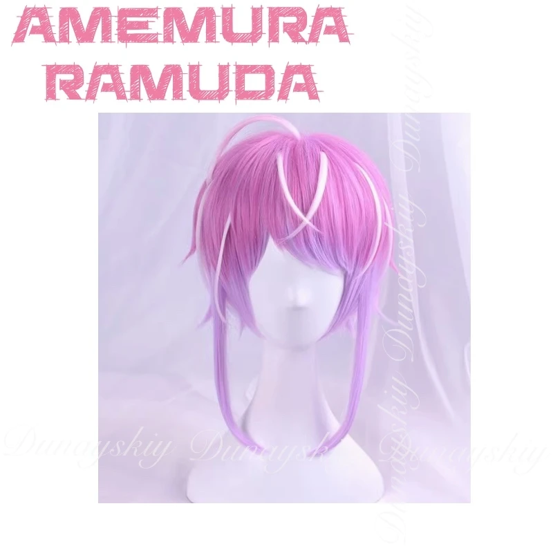 하이포니스 마이크 원 캐릭터 MC 이름 이지 R 그리고 핑크 머리의 패션 디자이너 코스프레 의상 애니메이션 풀세트