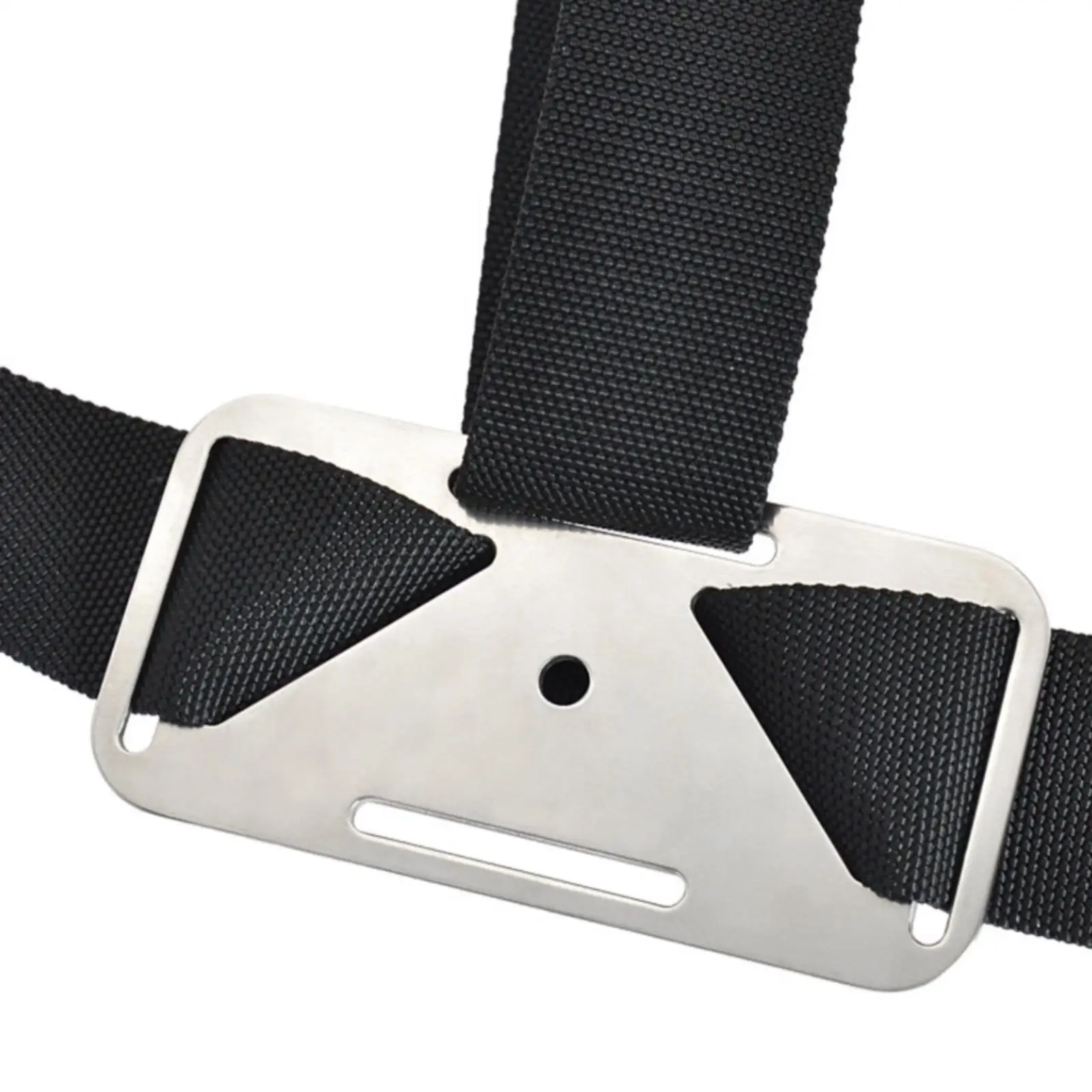 Diving Side Mount Plate Hydrodynamic Low Profile 316 Stainless Steel Scuba Backplate Hardware for Diving Material and Protection