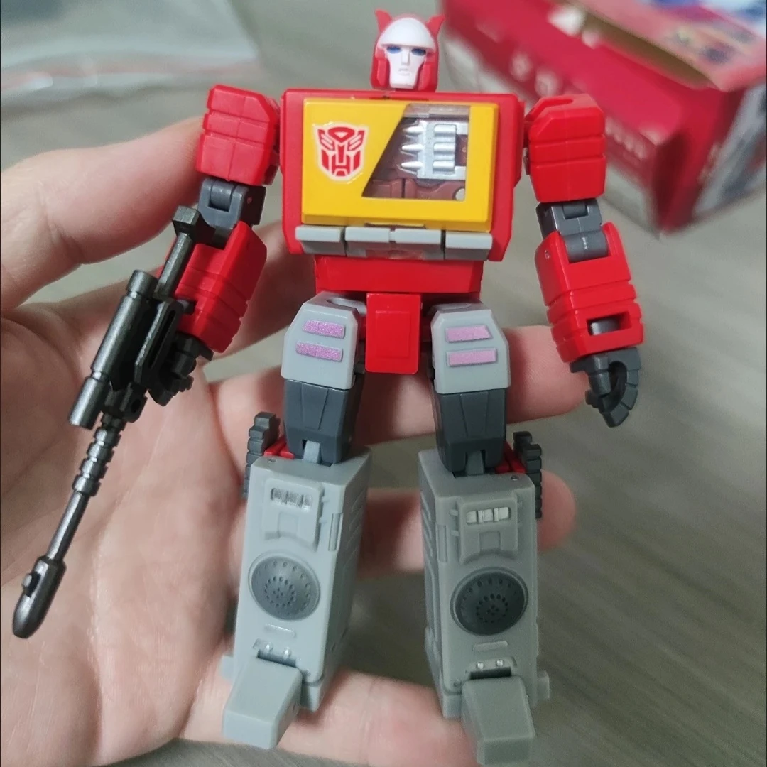 In Stock MFT Transformation Toy MF-49  Recorder Radio Blaster Pocket Rhino Advanced Emitter Robot Anime Action Figure Kids Gifts