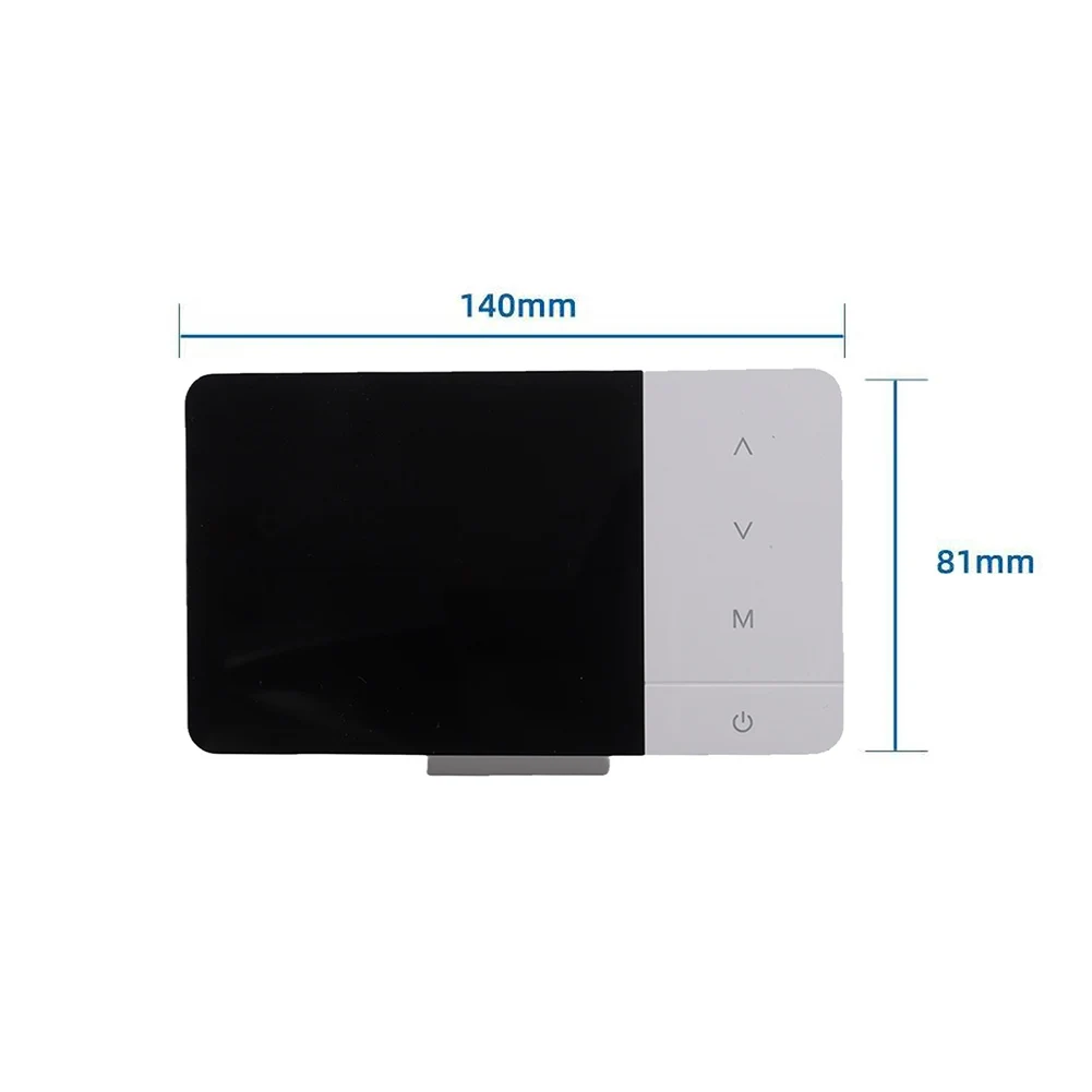 Wireless Boiler Thermostat For Tuya Heating Cooling Adjustable Voice Control and App Remote Scheduling Feature