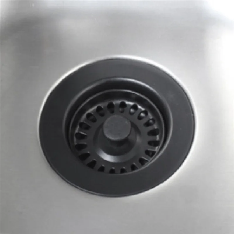 

Kitchen Sink Drain Assembly with Strainer Basket Drain Stopper Diameter 114mm for Kitchen Quartz Stone Sink
