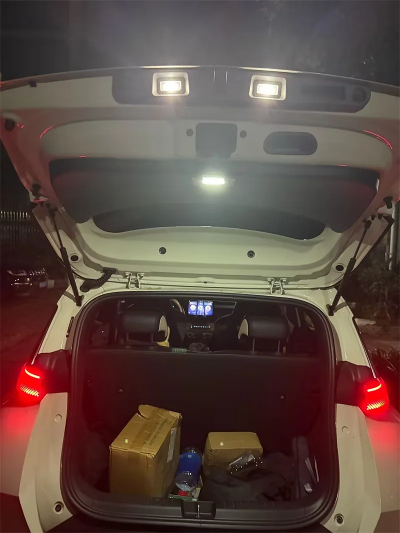 Auto-Innenraum-Zubehör, automatische Induktions-LED-Kofferraum-Heckklappen-Ambientebeleuchtung für BYD Dolphin 2022-2026 – Detail 7