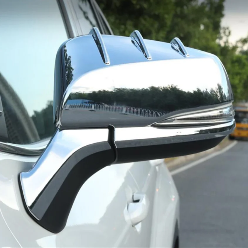 

For Toyota RAV4 RAV 4 XA50 2019 2020 2021 2022 Accessories LHD Rearview Mirror Caps Protective Cover Frame Decoration Trim