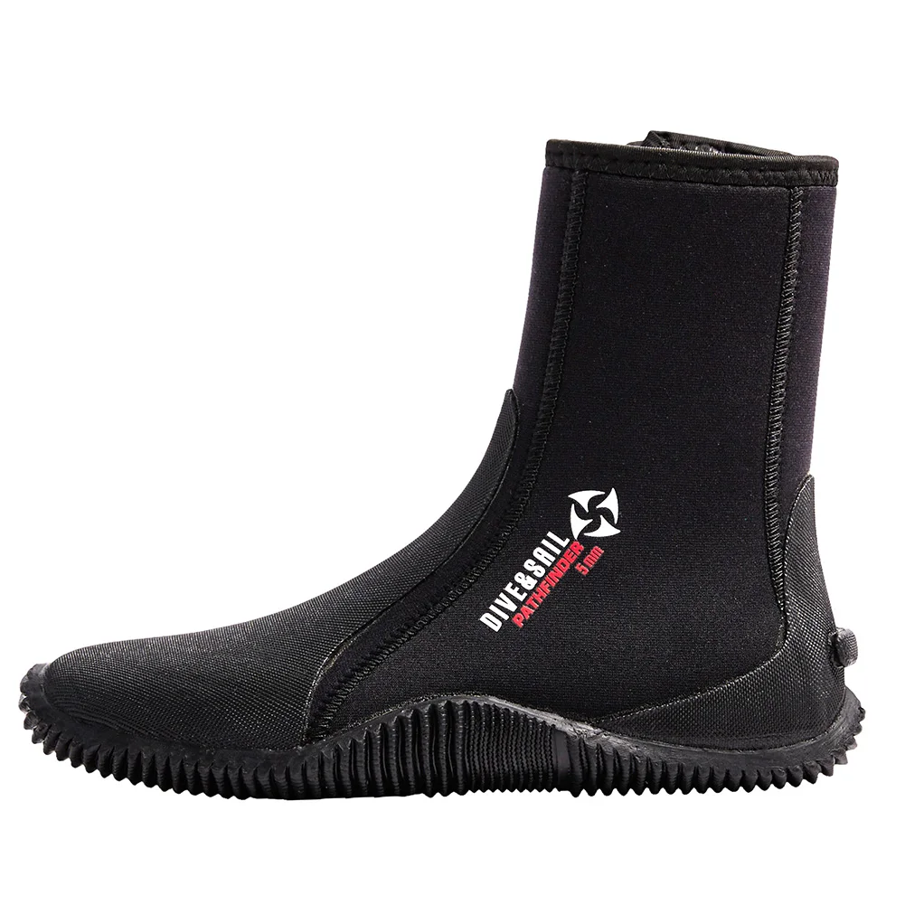 Bottes de plongée en néoprène bottes de plongée à glissière anti-dérapant 5mm surf plongée en apnée bottes de plongée légères pour les Sports nautiques