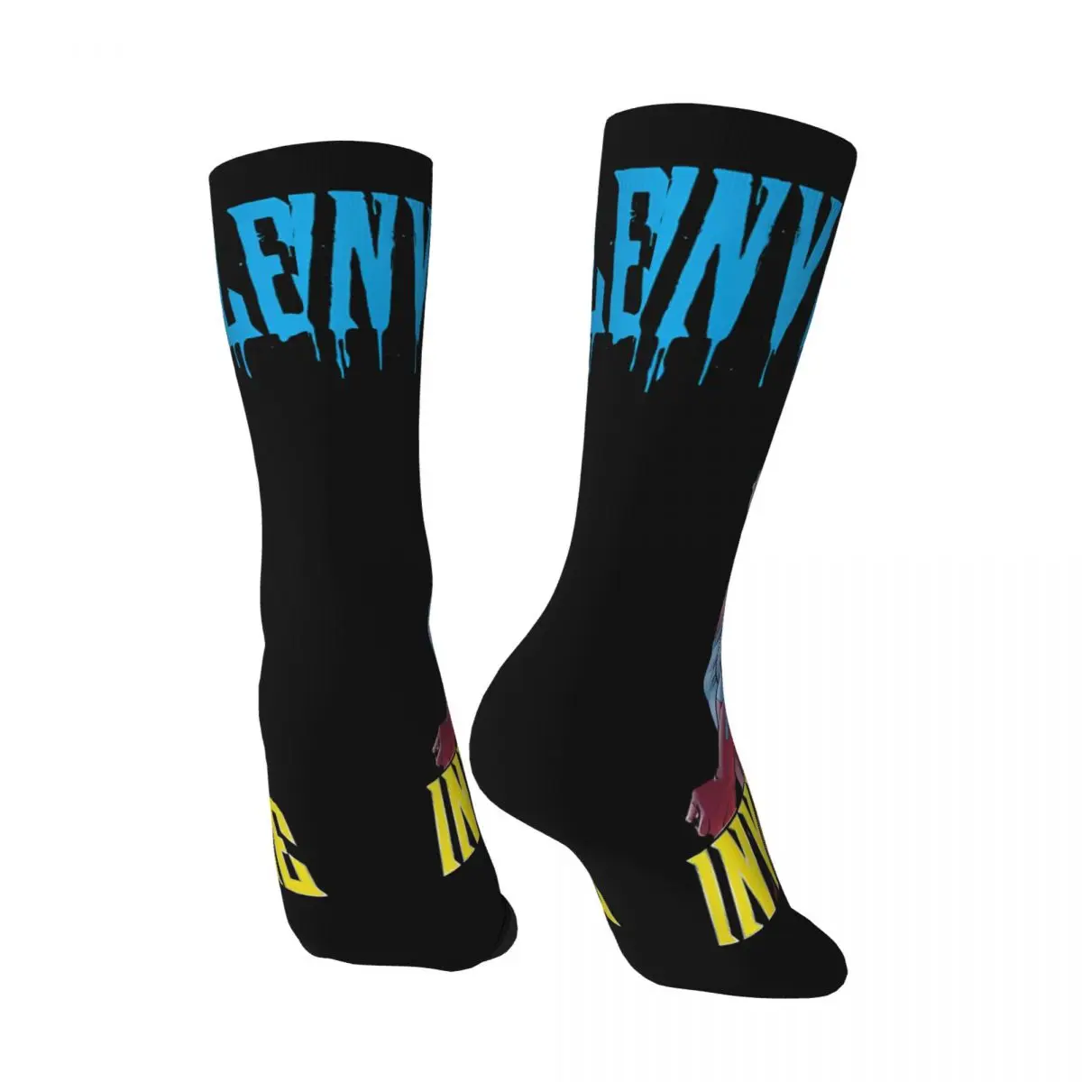 Hip Hop Retro For All Fans Crazy Men's compression Socks Unisex Invincible Harajuku Pattern Printed Funny Novelty Happy Crew