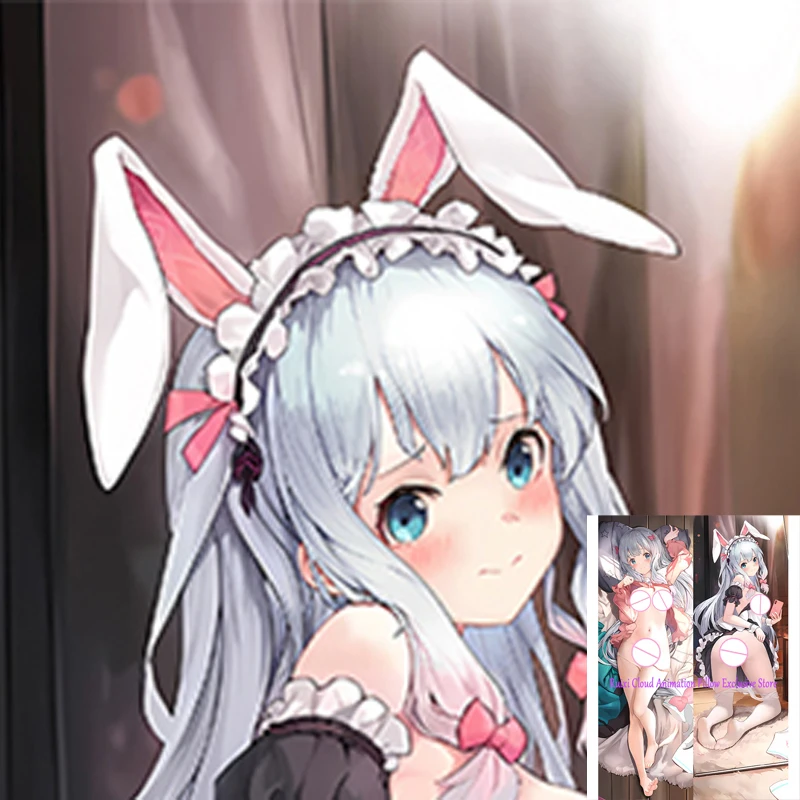 

Dakimakura Anime Izumi Sagiri Double-sided Print Life-size Body Game Pillow Cover Bedding Gifts