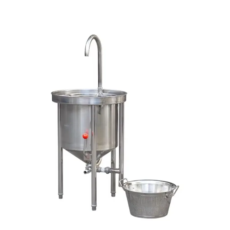 Commercial automatic stainless steel rice washing machine