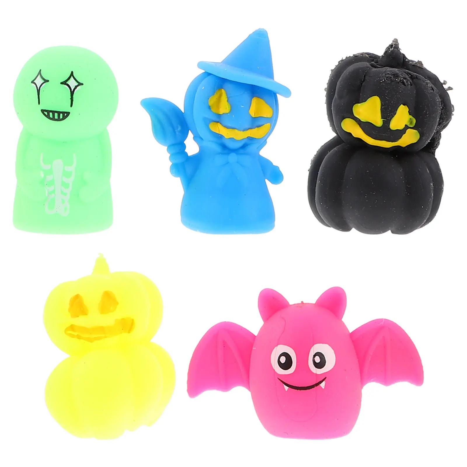 

Набор из 5 пальчиковых кукол на Хэллоуин: милые мультяшные куклы для вечеринок, интерактивных рассказов и игр, для детей и взрослых