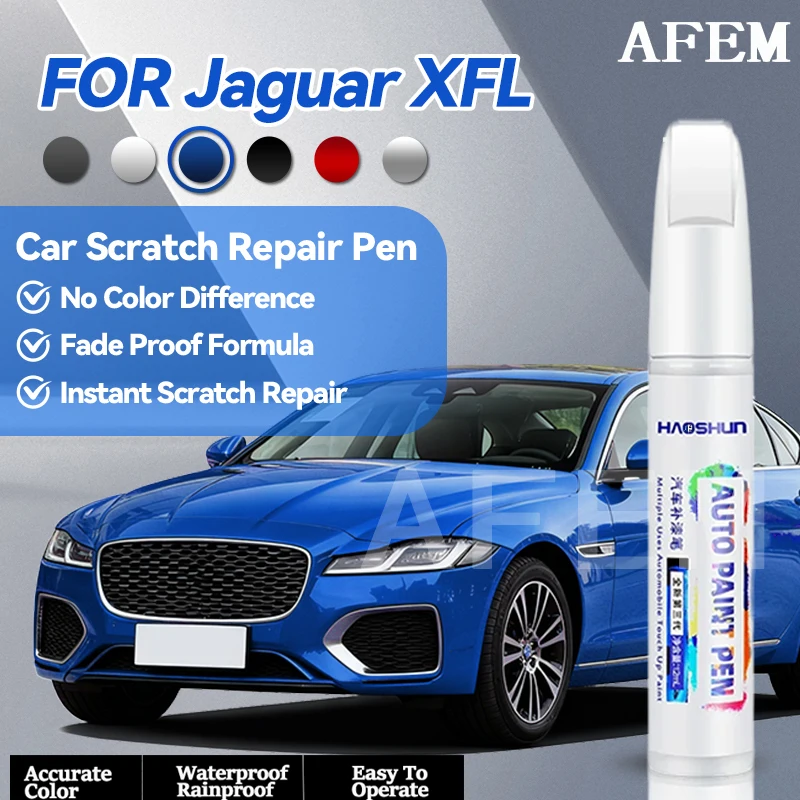 Specialized Automobiles For Jaguar XFL 2016-2020 X260 Paint Repair Pen Touch Up Scratch Remover DIY Auto Accessories Black White
