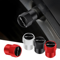 4Pcs For BYD Atto 3 E6 Tang F3 Song F3R Qing Yuan I3 F0 Car Decorative Accessories Wheel Valve Stem Metal Dust Cap Cover