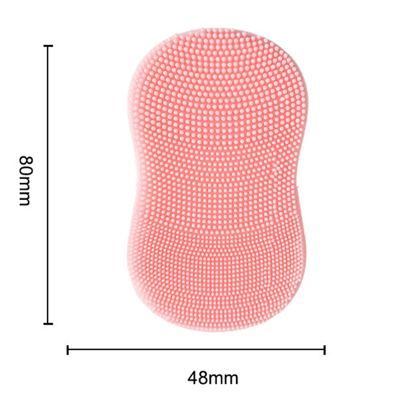 Mini palec szczoteczka do mycia twarzy miękki silikonowy masaż środek do demakijażu środek do mycia twarzy przenośna szczoteczka do czyszczenia twarzy szczoteczka do zaskórników