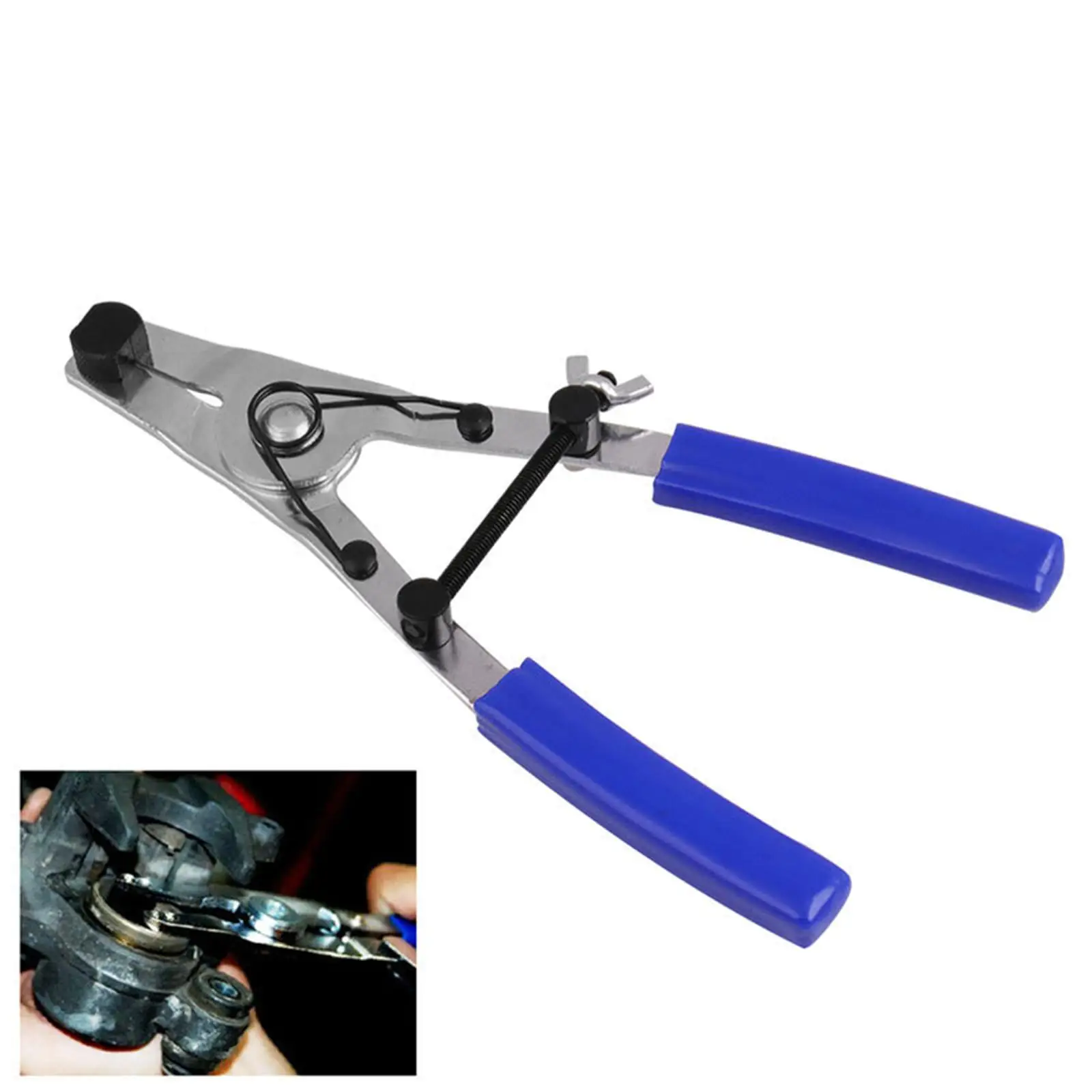 Brake Piston Removal Pliers Carbon Steel Comfortable Dipping Handle Solid