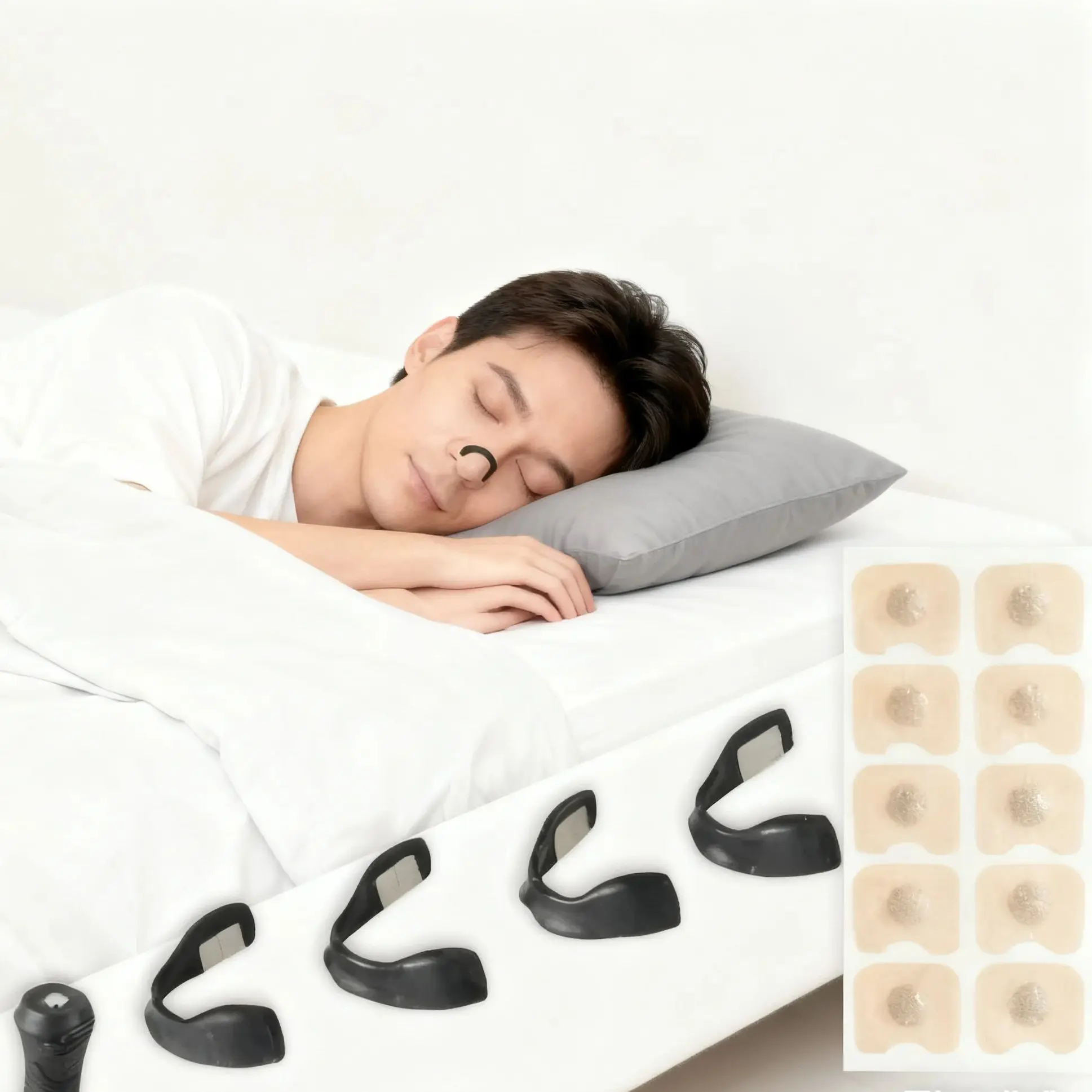 

Fed up with snoring disrupting your rest This nasal patch enhances airflow—breathe freely, sleep soundly, wake refreshed！！