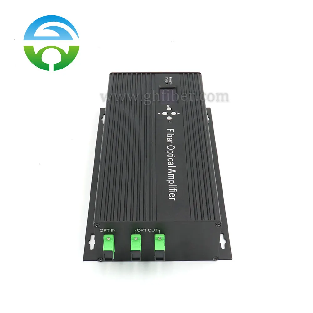 2*16dBm 1550nm EDFA Mini Optic Amplifier SC/APC Fiber