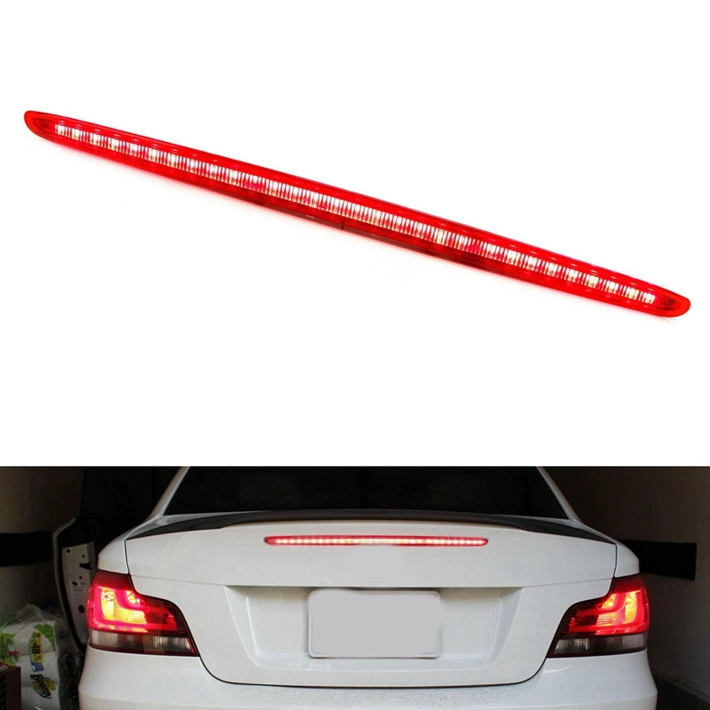 Car 3RD Third Brake Stop Light 7164978 For BMW 1 Series E82 E88 120I 128I 135I 2007-2013 High LED Rear Brake Signal Lamp Parts