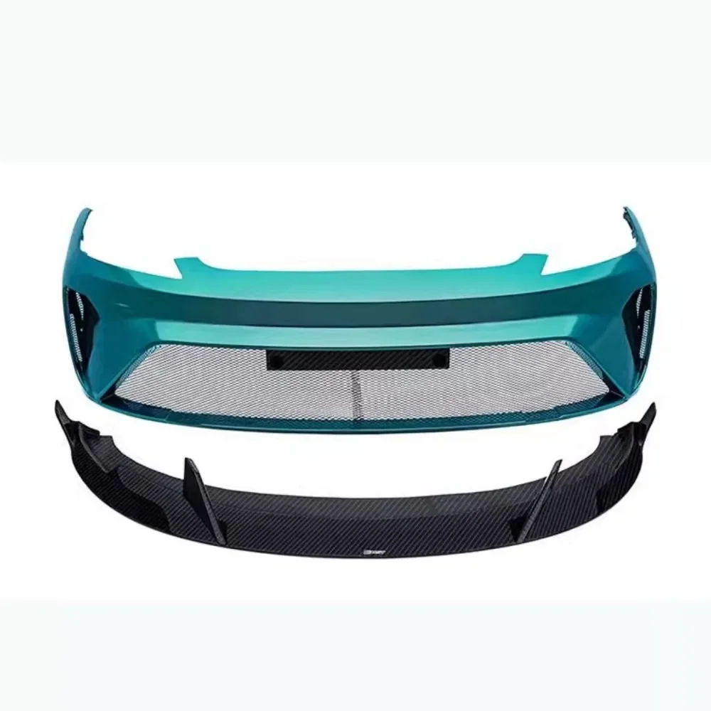 

Комплект кузова, передний бампер из смолы в сборе для Tesla Model 3, модифицированная передняя лопата из углеродного волокна, автоаксессуары