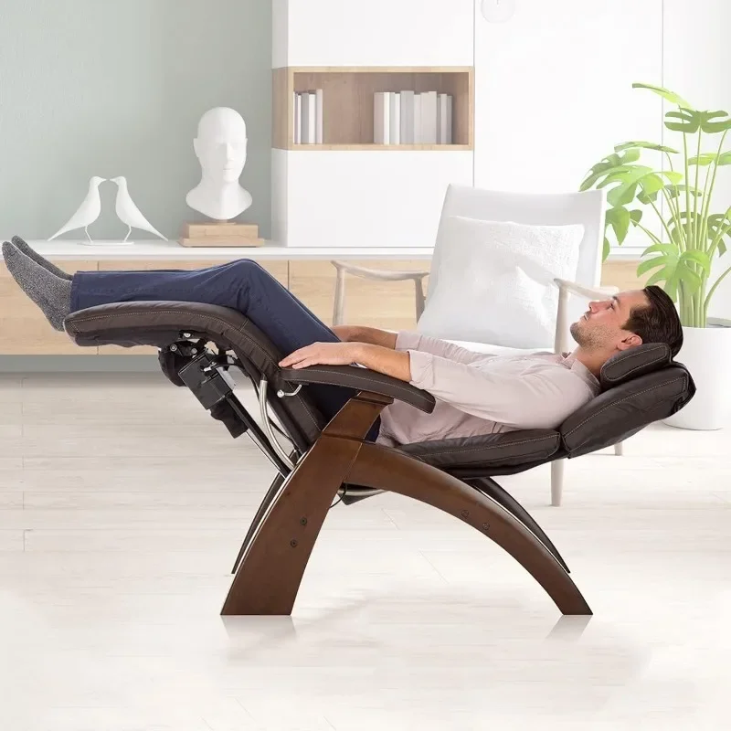 Klassieke Power Zero Gravity Leder Elektrische Fauteuil Voor Kantoor Solide Rug