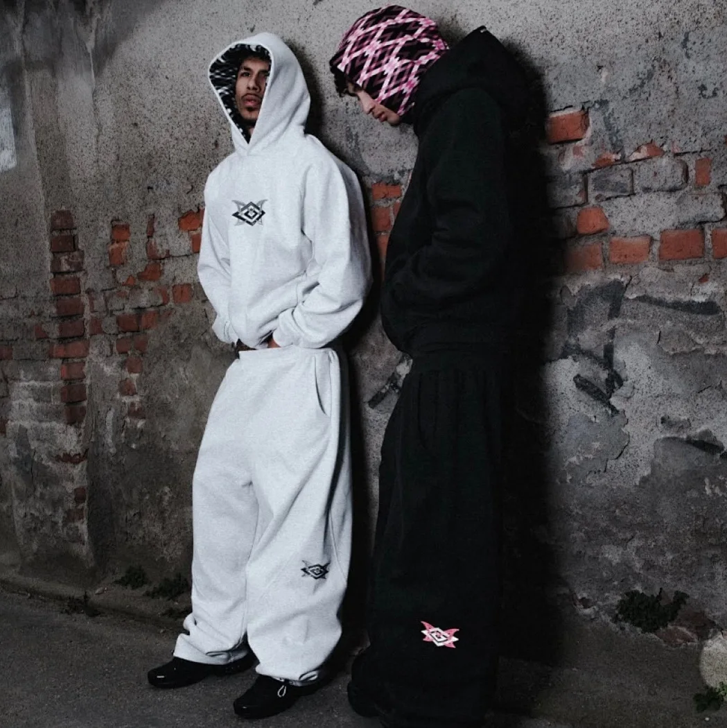 

Спортивные штаны Mertra с вышитыми буквами, повседневные, в стиле хип-хоп, уличная мода, на флисовой подкладке