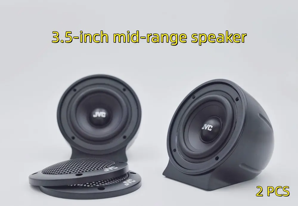 2PCS JVC car audio 3.5-inch DR300H medium speaker original car main engine directly push hi-fi audio dashboard base