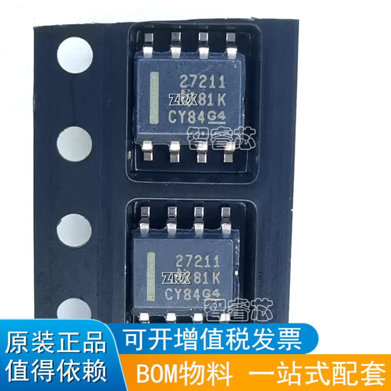 10Pcs/Lot New Original UCC27211 UCC27211DDAR Bridge Driver SOP-8 Package 27211 In Stock