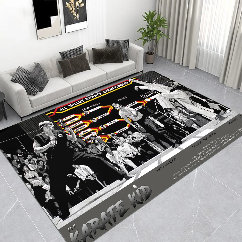 3D Cobra Kai Amanda TV Karate Room Mats Nordic Style Home Doormat Bathroom-Toilet Mats Bedroom Hotel Decor Mat