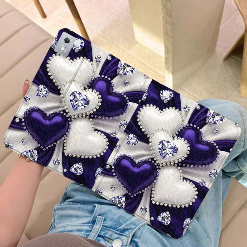 

Creative Love Pattern For Legion Xiaoxin Pad Y700 K10 M10 P11 K11 Pro Plus 10.6 11.5 Inch 2021 2023 2025 Tablet Case